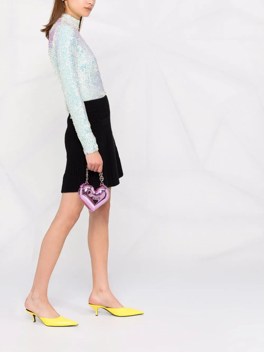 фото Blumarine кашемировая юбка