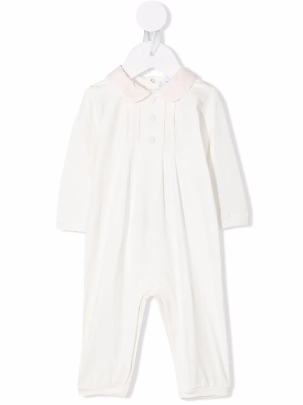 

Emporio Armani Kids mameluco con botones decorativos - Blanco