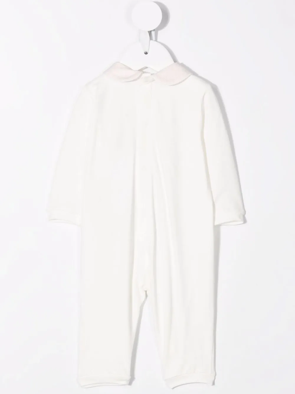 Emporio Armani Kids Romper met sierknoop - Wit
