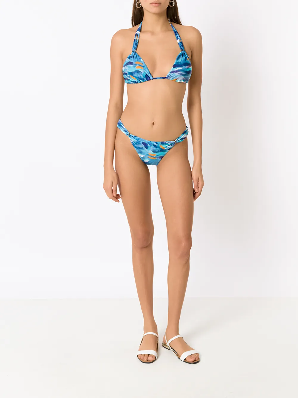 Lenny Niemeyer Bikinislip met print - Blauw