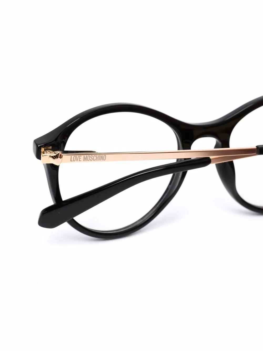 фото Love moschino солнцезащитные очки в круглой оправе с логотипом