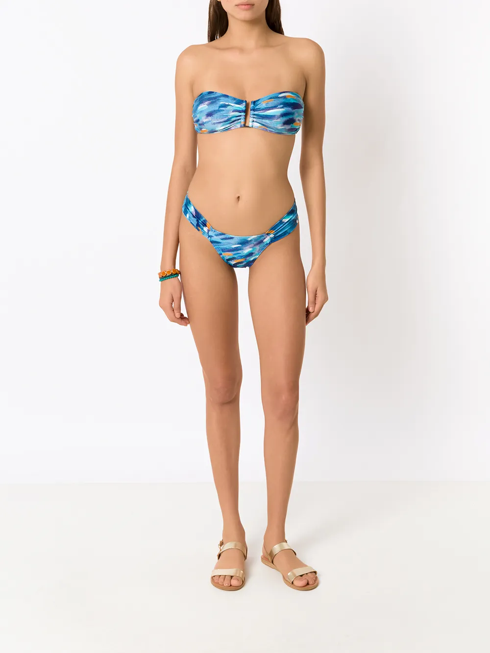 Lenny Niemeyer Bikinislip met print - Blauw