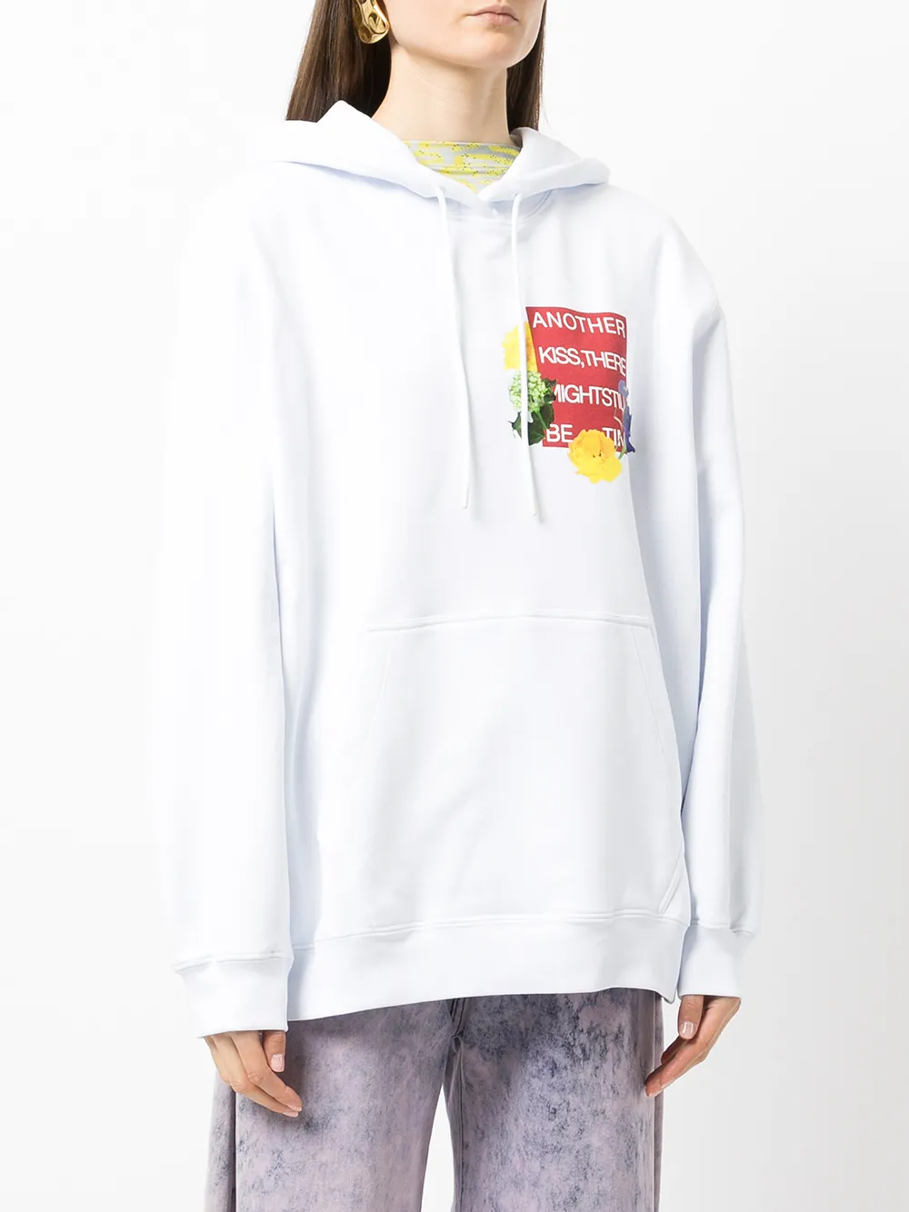 фото Msgm худи с графичным принтом