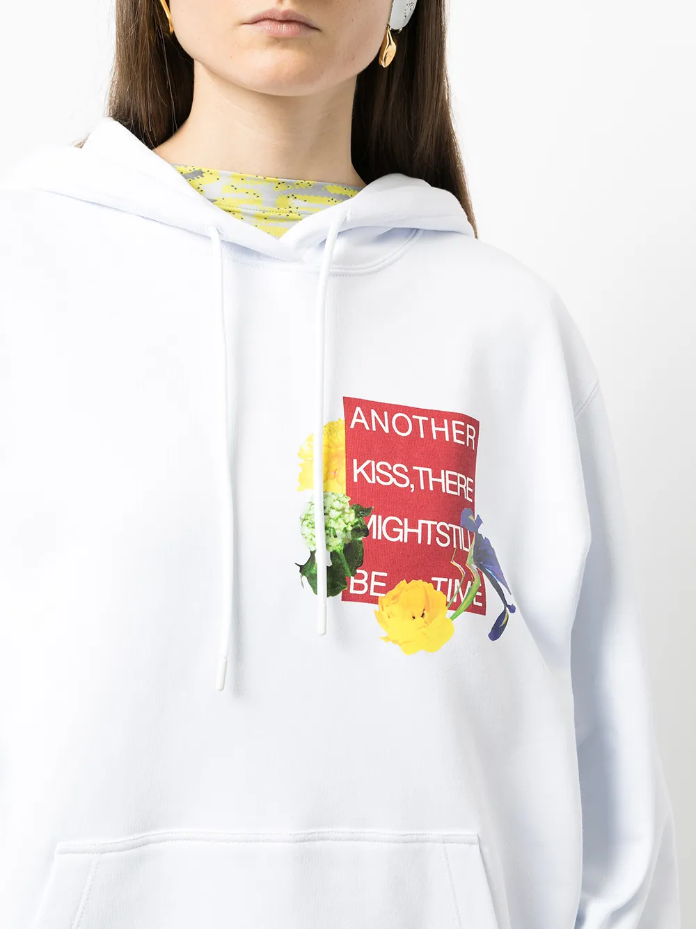 фото Msgm худи с графичным принтом