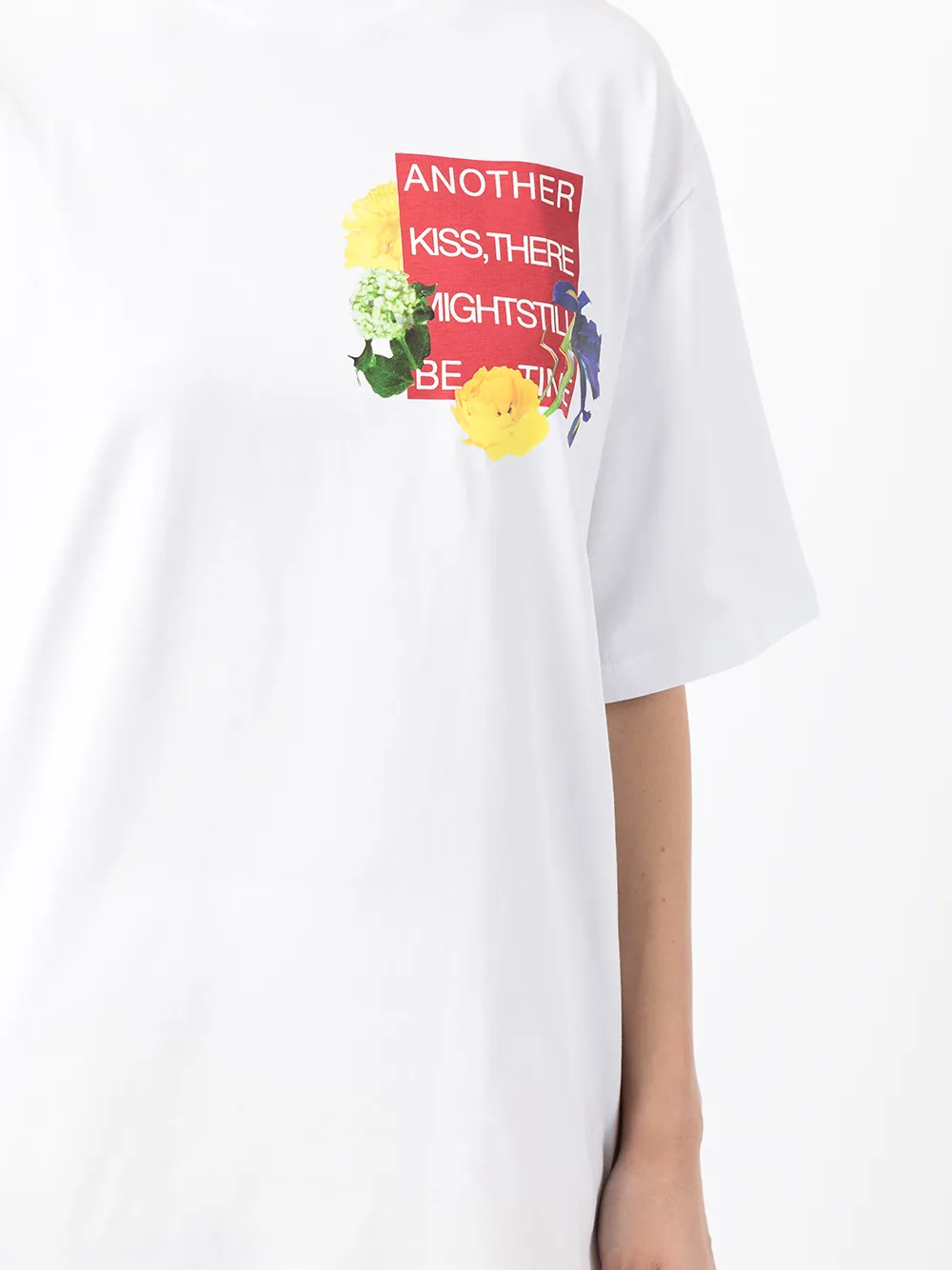 фото Msgm футболка с надписью