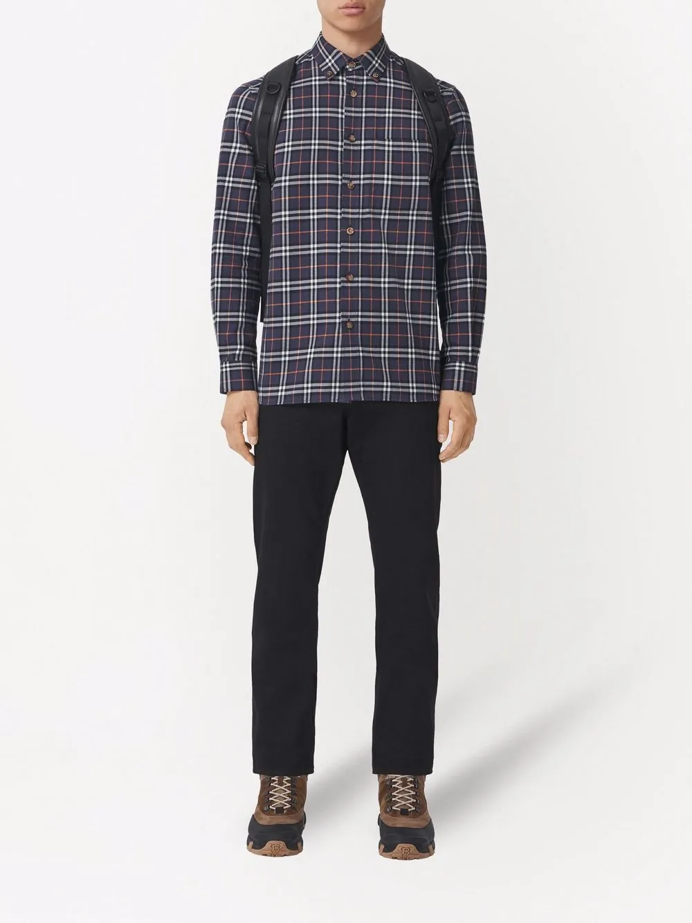 фото Burberry рубашка в клетку