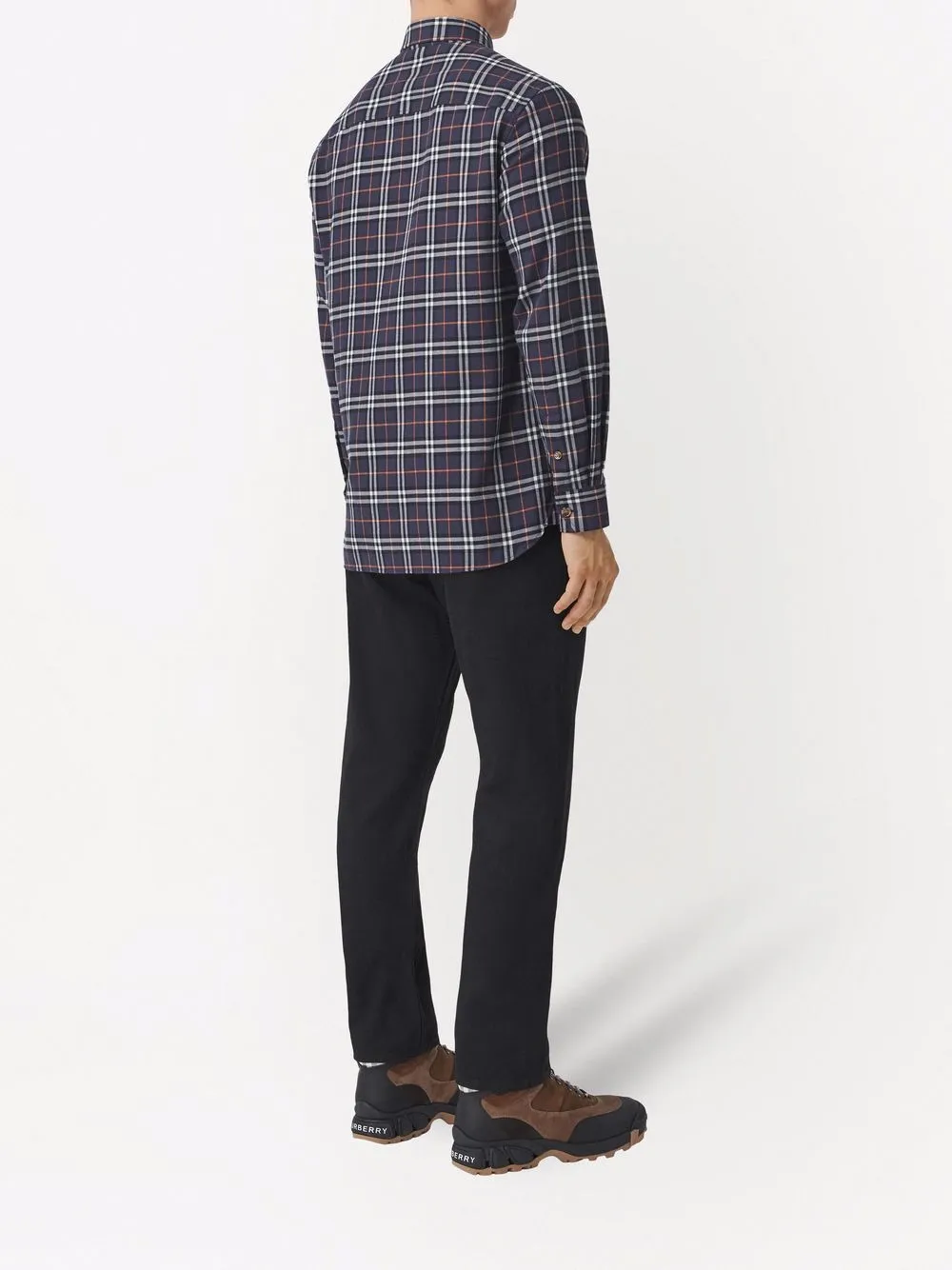 фото Burberry рубашка в клетку