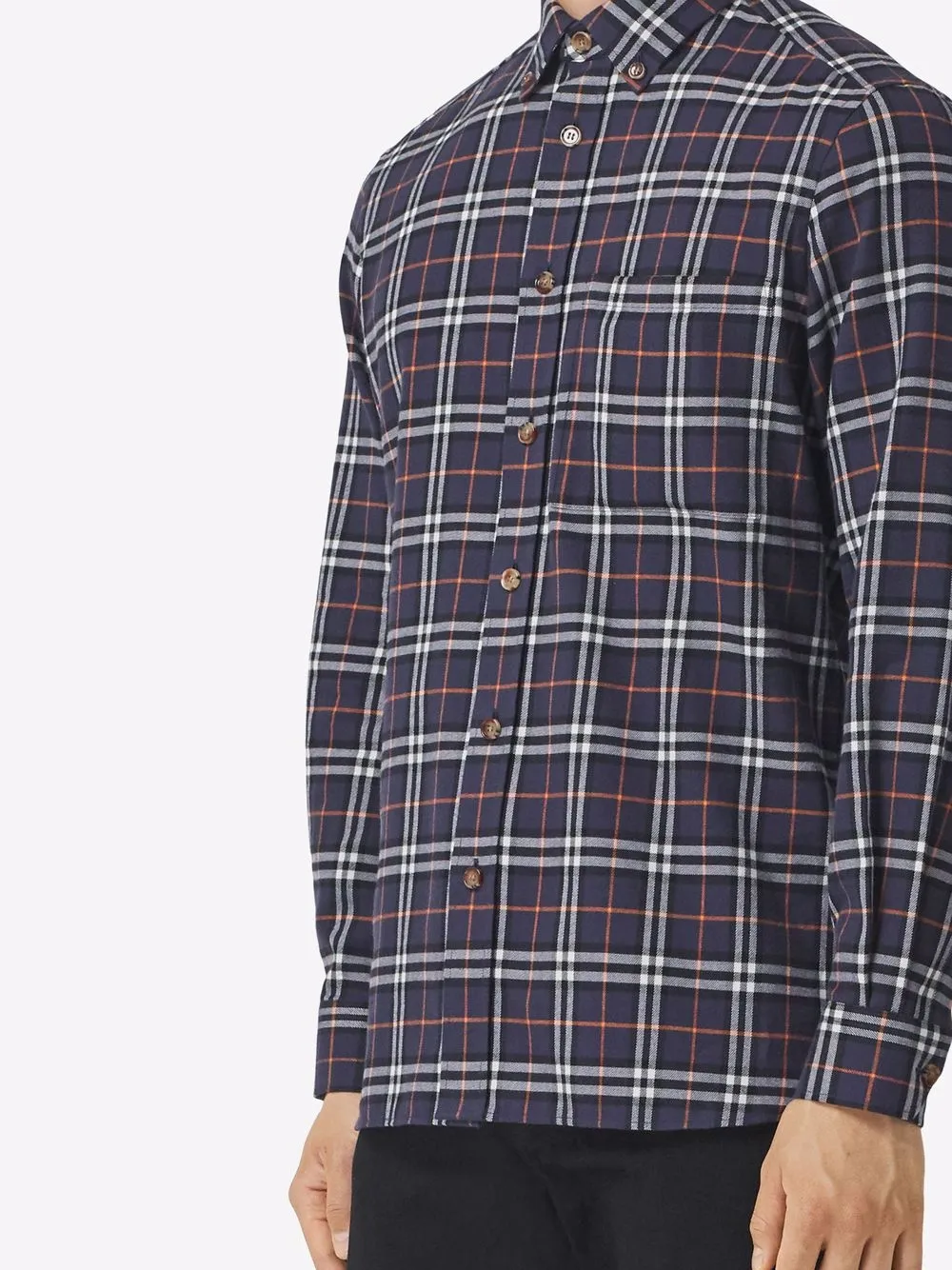 фото Burberry рубашка в клетку