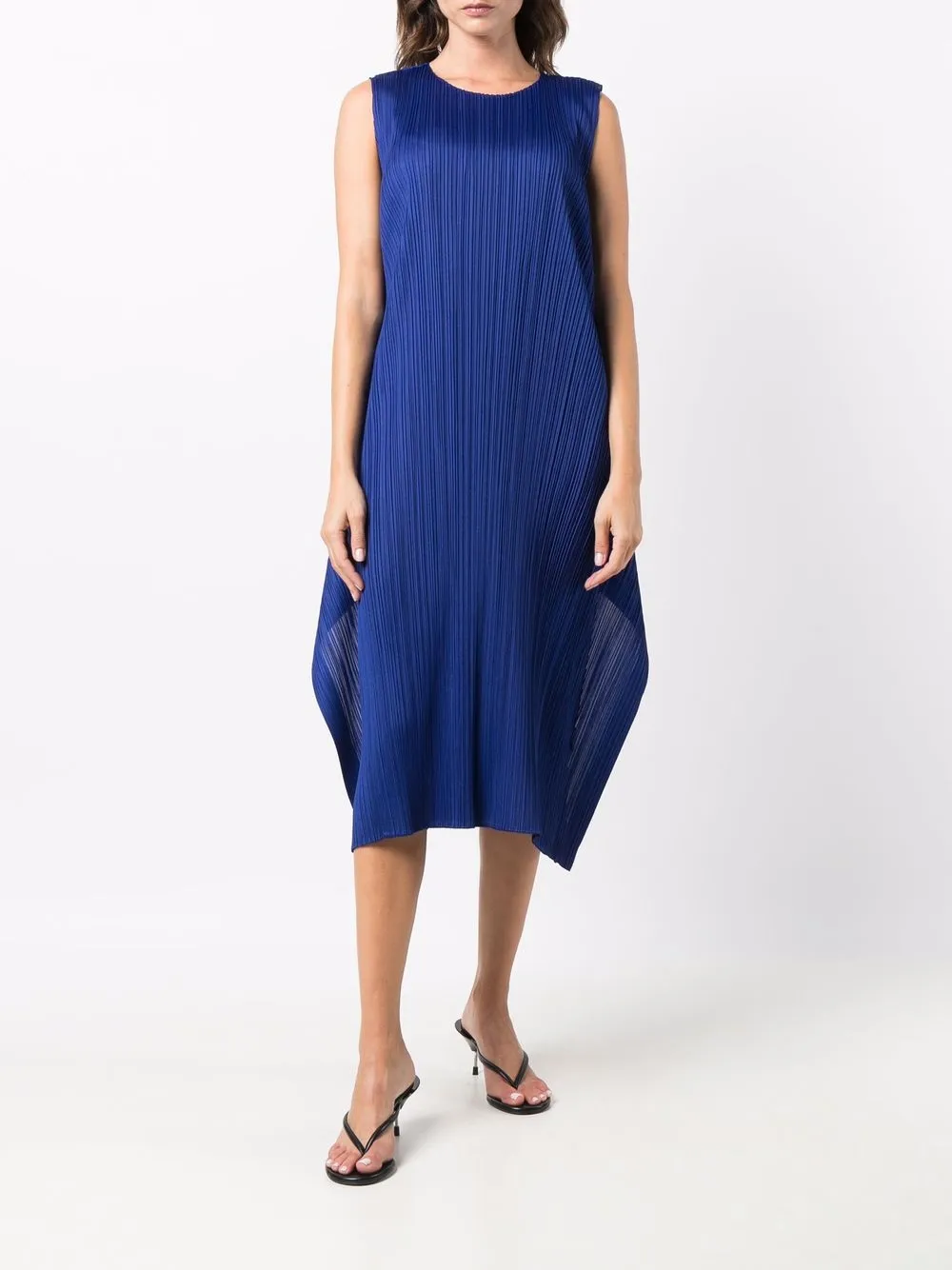 фото Pleats please issey miyake платье без рукавов с плиссировкой