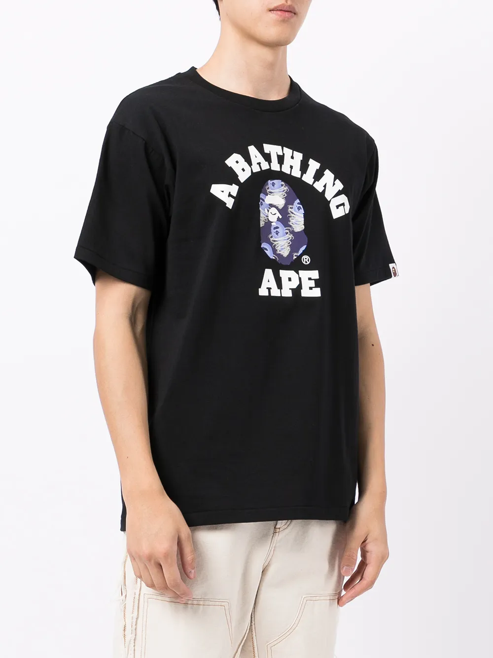 фото A bathing ape® футболка с логотипом
