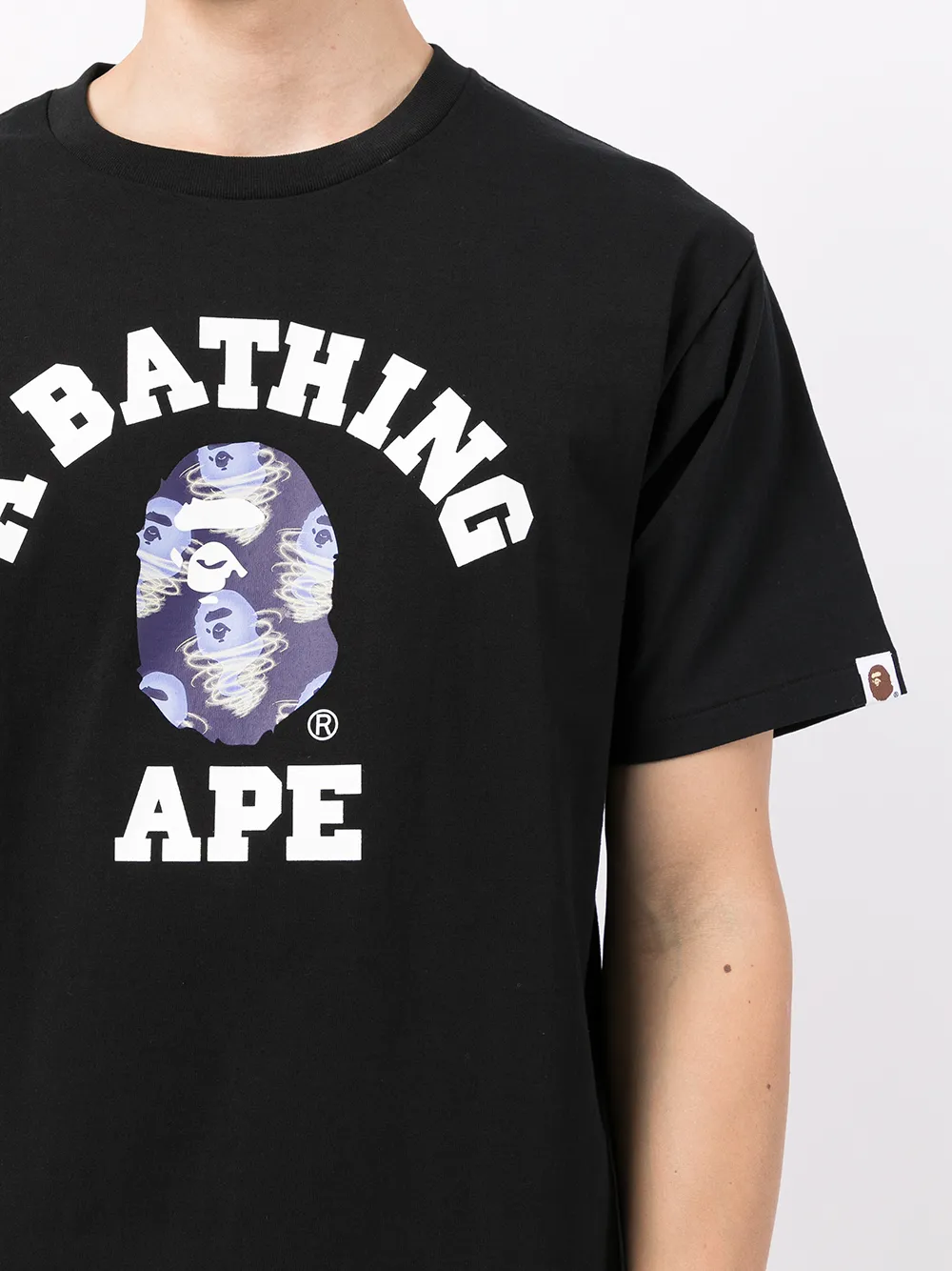 фото A bathing ape® футболка с логотипом