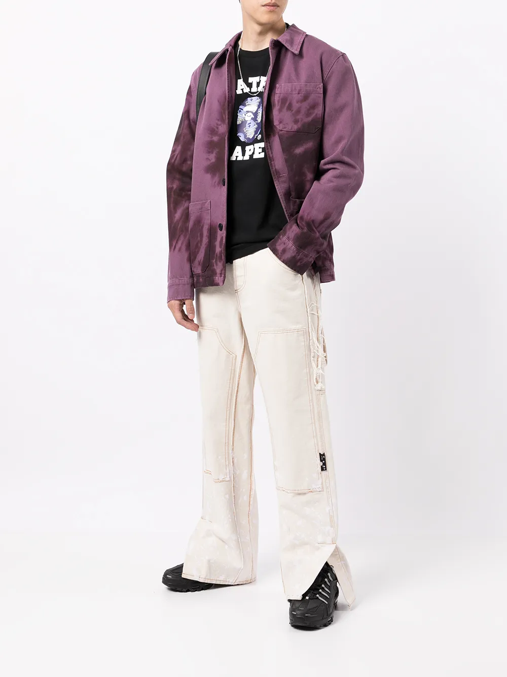 фото A bathing ape® футболка с логотипом