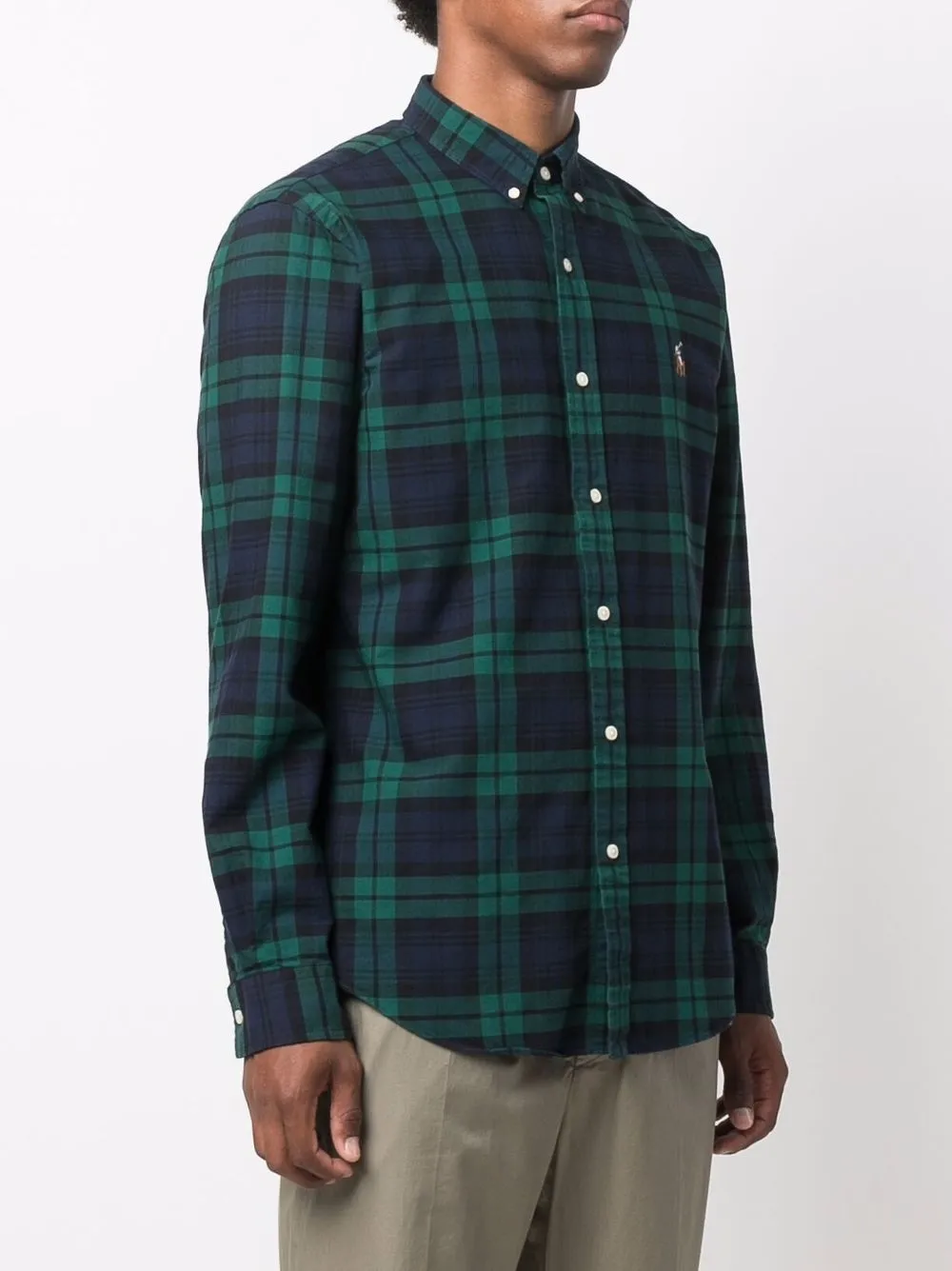 фото Polo ralph lauren рубашка с вышивкой