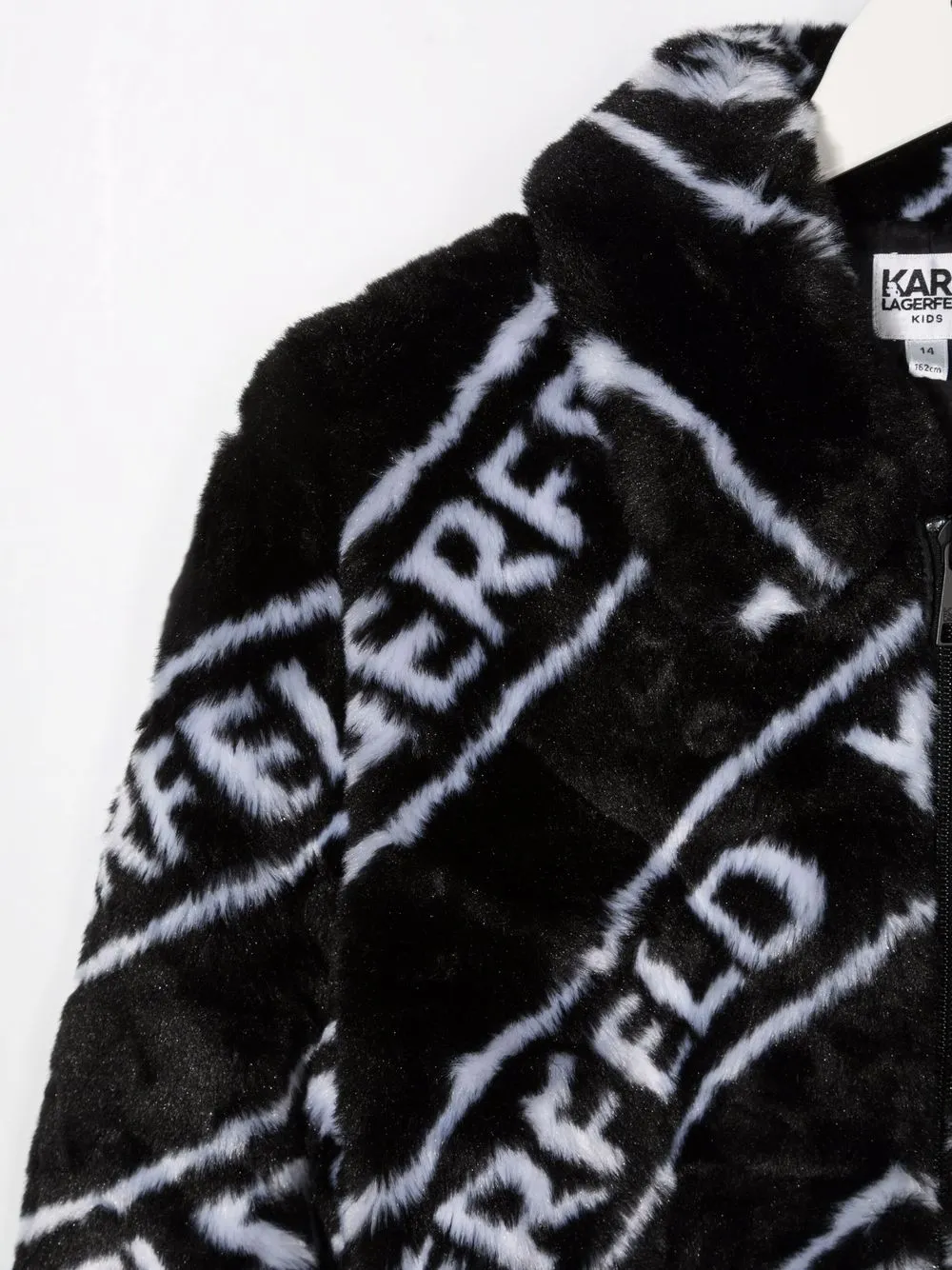 фото Karl lagerfeld kids пальто с монограммой
