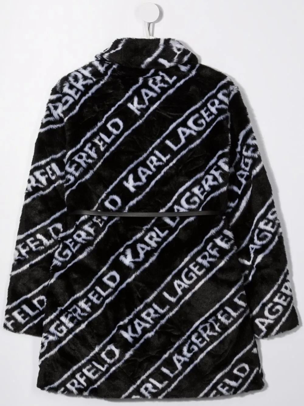 фото Karl lagerfeld kids пальто с монограммой