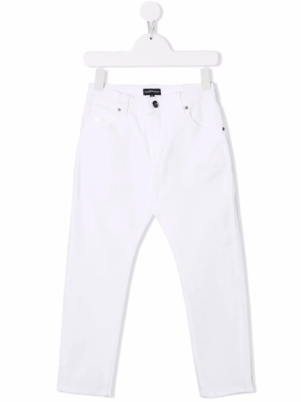фото Emporio armani kids джинсы скинни средней посадки
