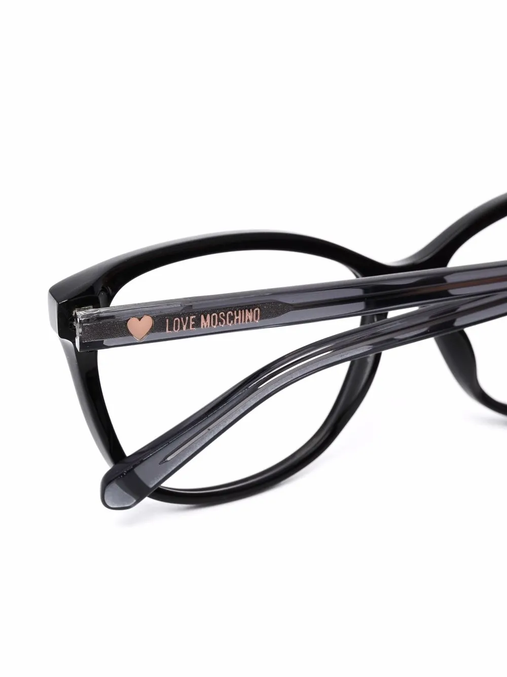 фото Love moschino очки в оправе 'кошачий глаз' с логотипом
