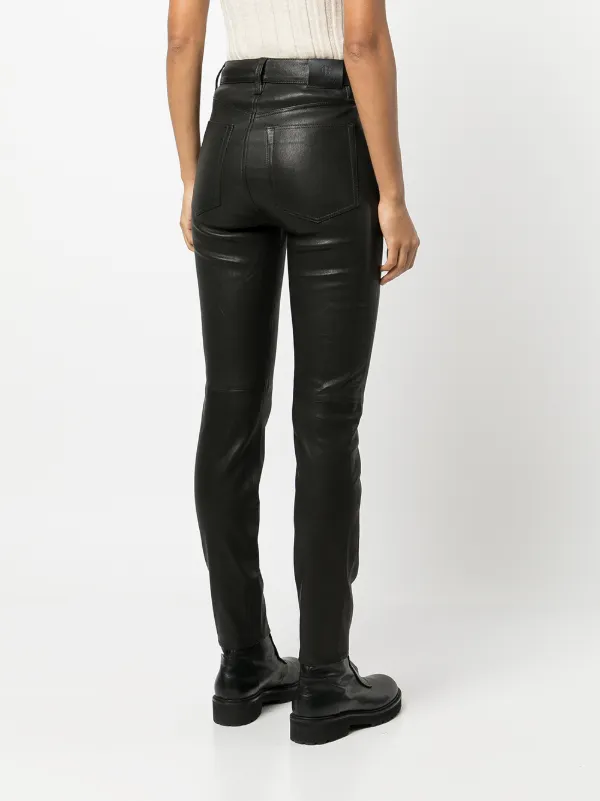 ANINE BING Jagger Leather Pants 