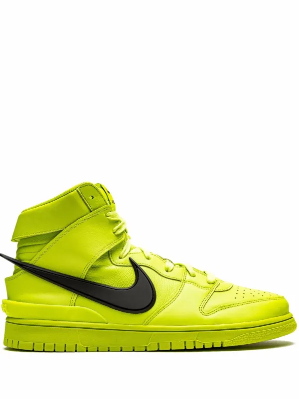 アンブッシュ【値下げ中！】AMBUSH × NIKEDUNK HIGH FLASH LIME