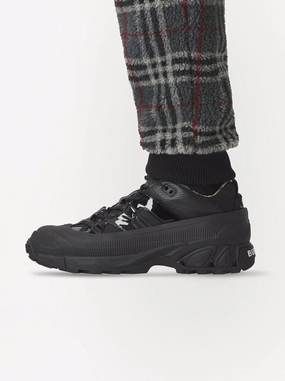 фото Burberry спортивные брюки в клетку