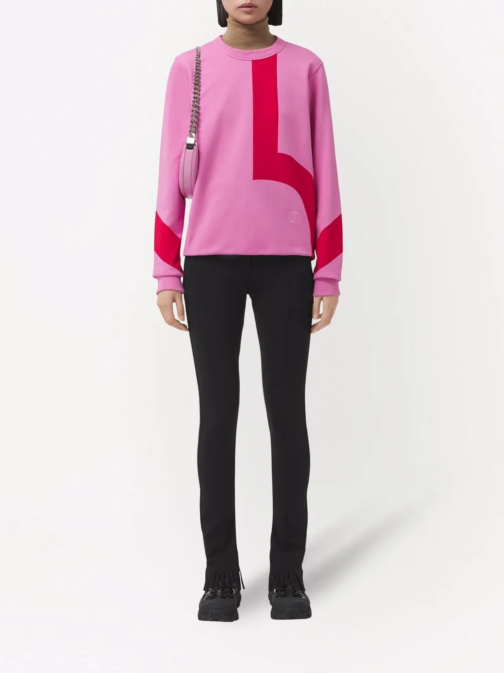 фото Burberry толстовка с геометричным принтом