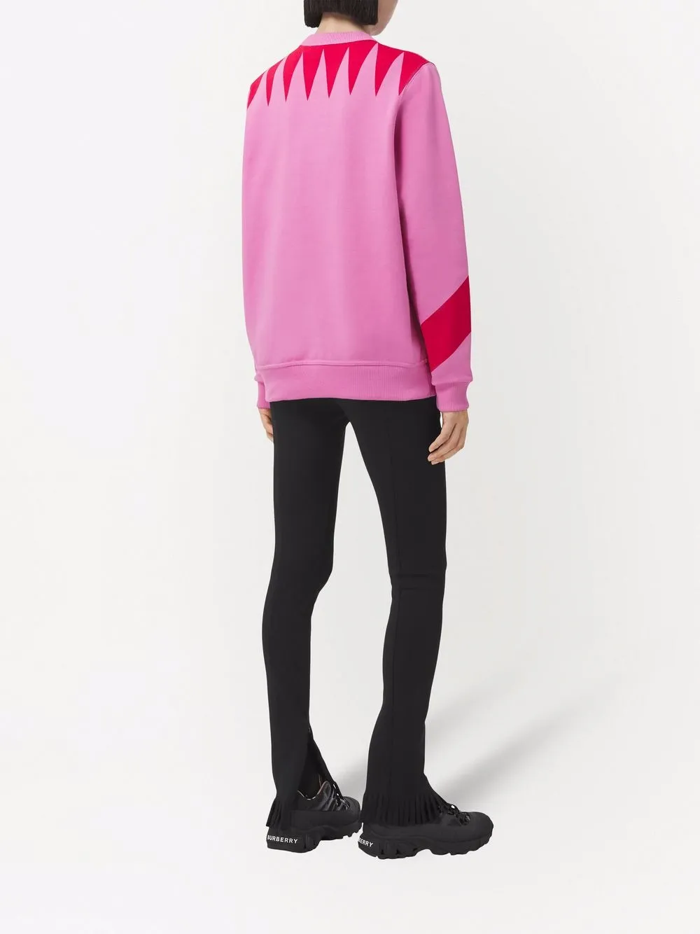 фото Burberry толстовка с геометричным принтом