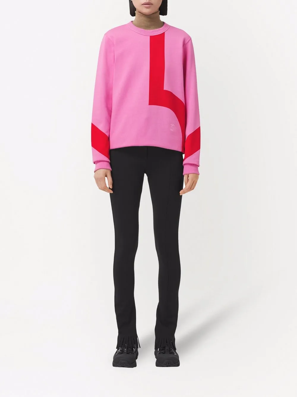 фото Burberry толстовка с геометричным принтом