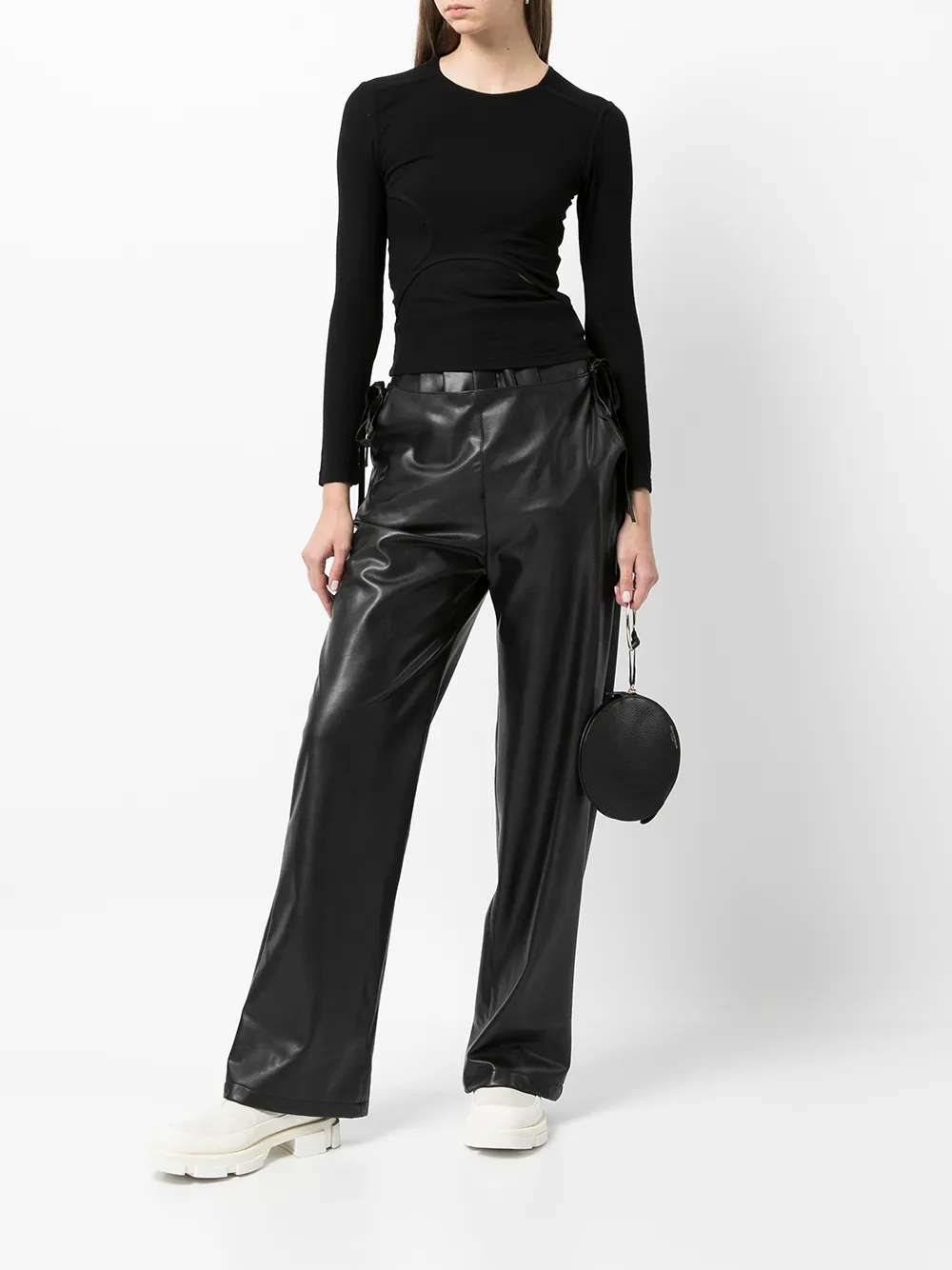 Dion Lee Getailleerde trui - Zwart