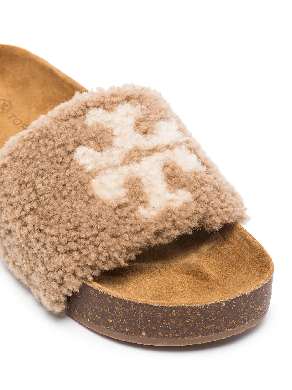 Tory Burch Lammy sandalen - Bruin