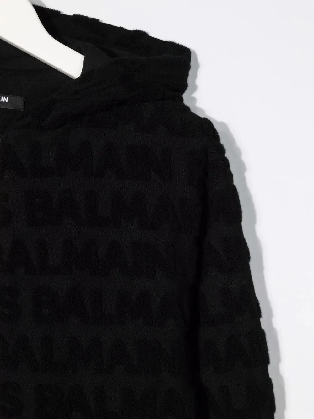 фото Balmain kids худи с контрастной отделкой