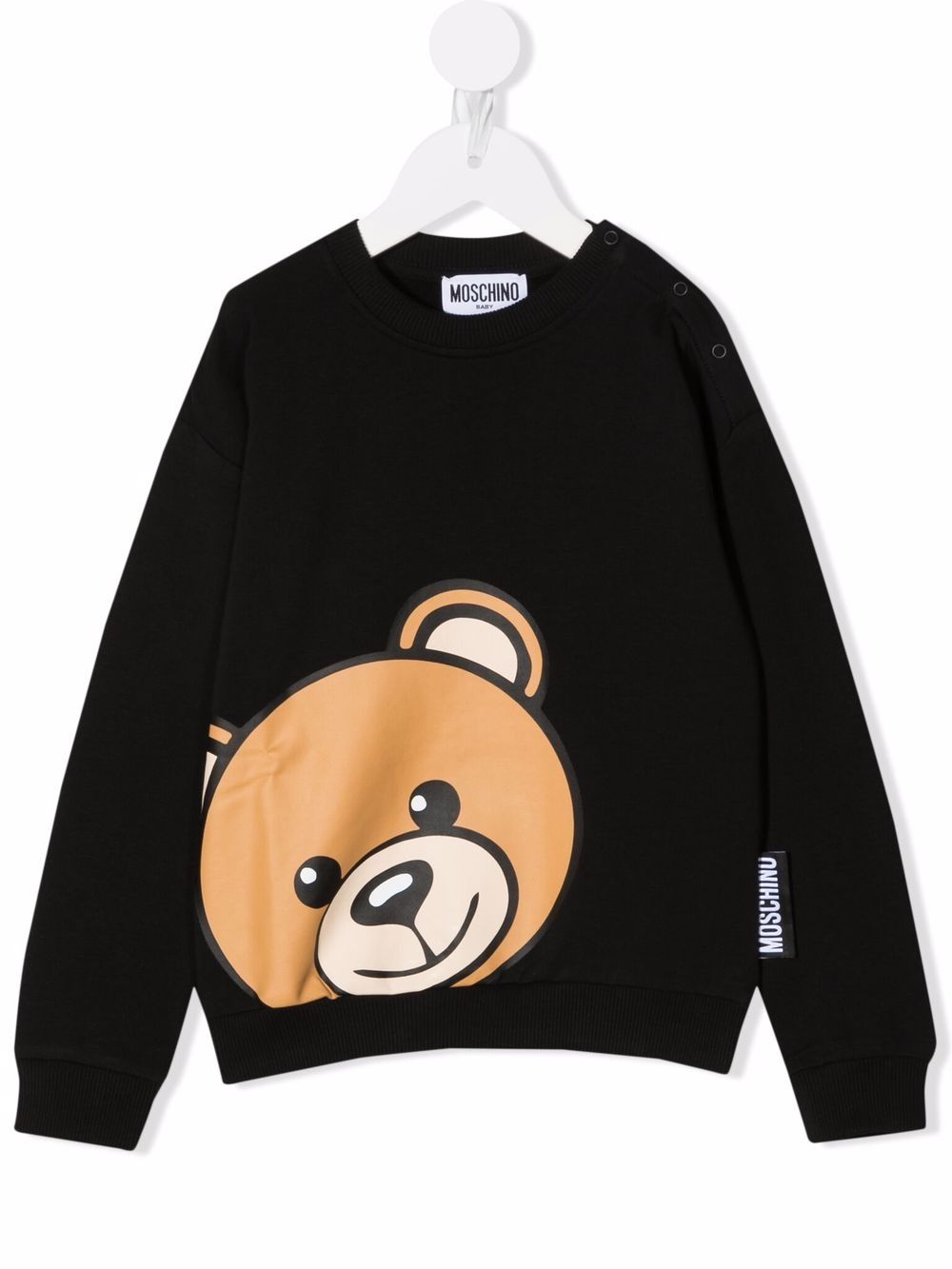 фото Moschino kids толстовка teddy bear и круглым вырезом