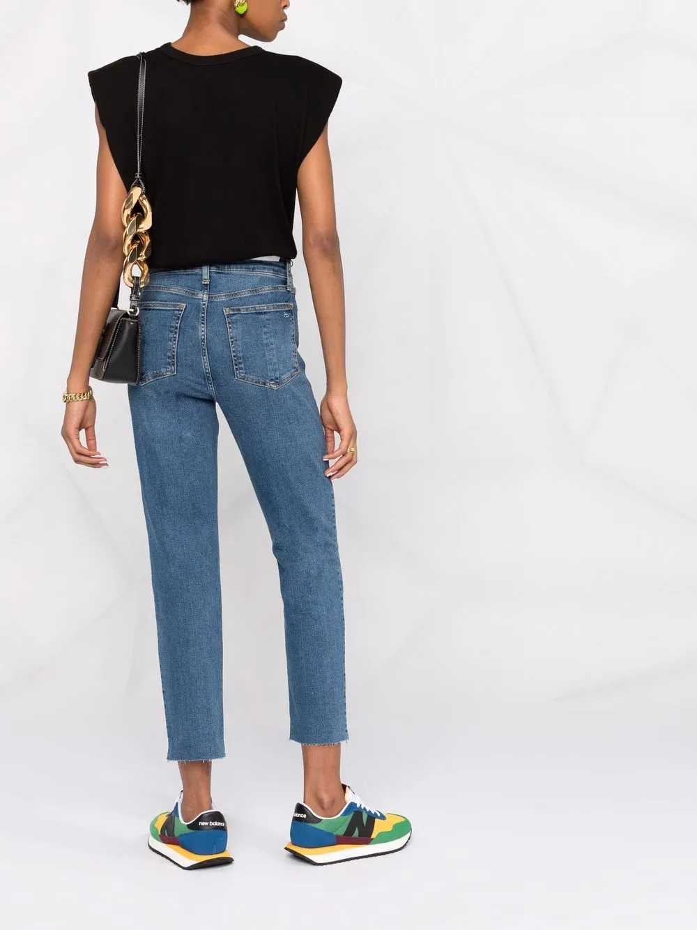 фото Rag & bone джинсы nina с завышенной талией