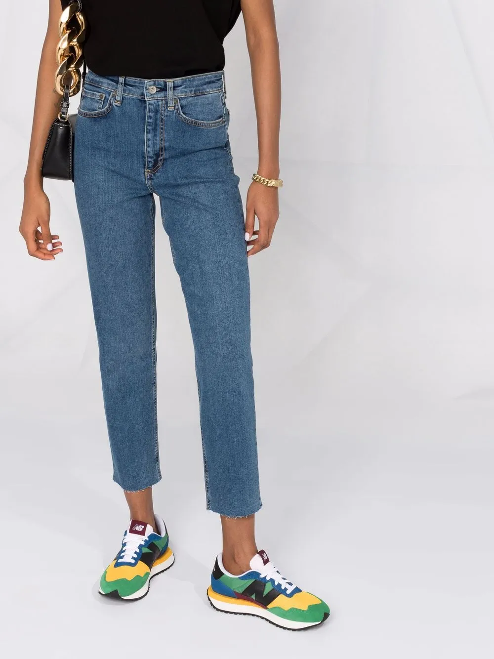 фото Rag & bone джинсы nina с завышенной талией