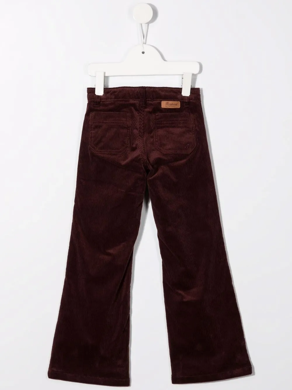 Bonpoint Ribfluwelen broek - Rood
