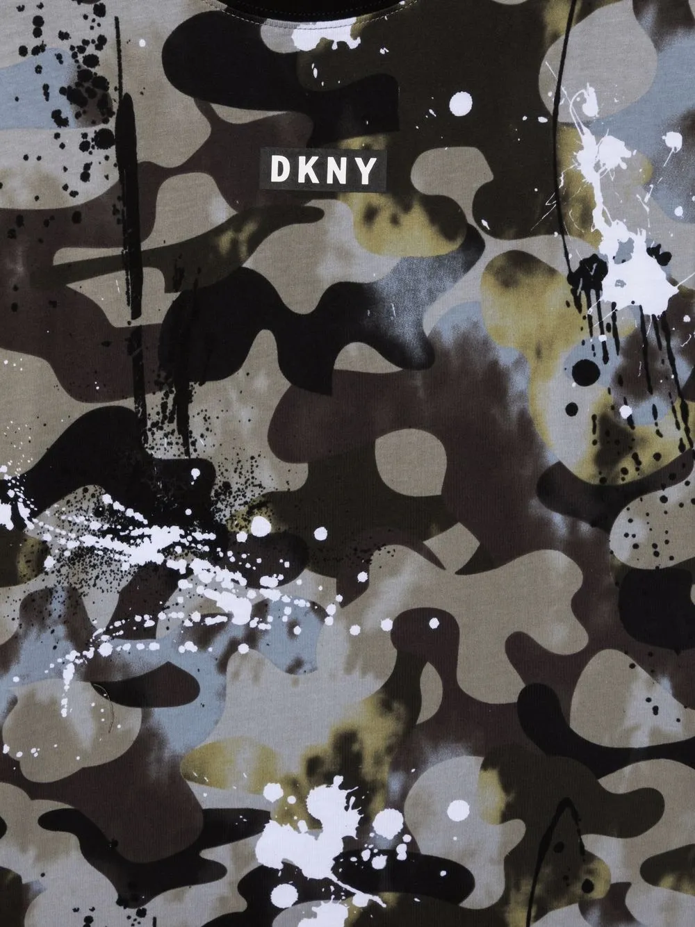 фото Dkny kids камуфляжная футболка