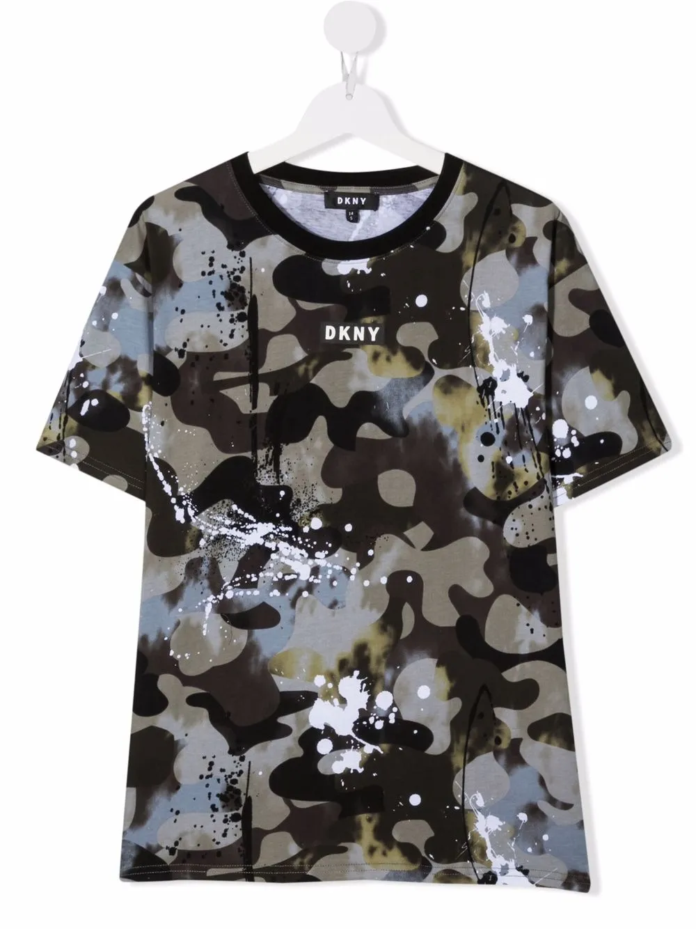 фото Dkny kids камуфляжная футболка