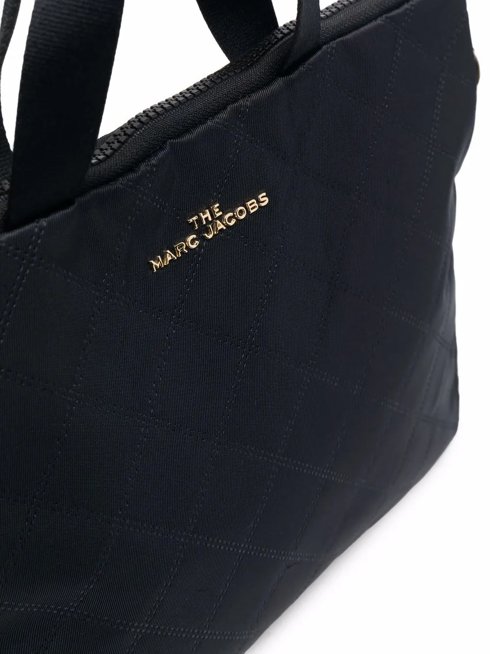 фото Marc jacobs стеганая сумка-тоут с логотипом