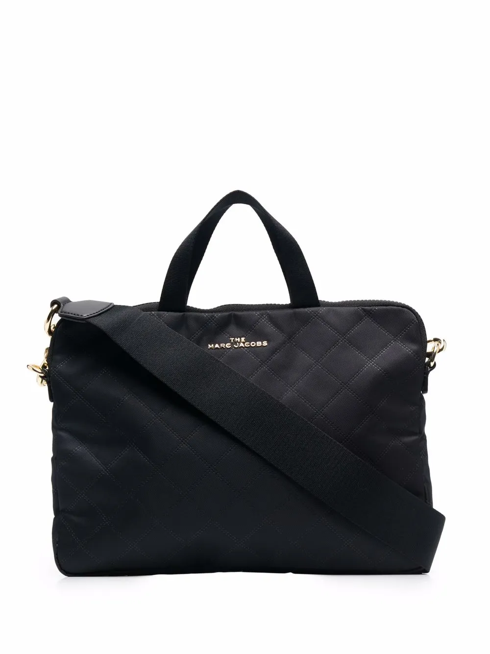 фото Marc jacobs стеганая сумка-тоут с логотипом