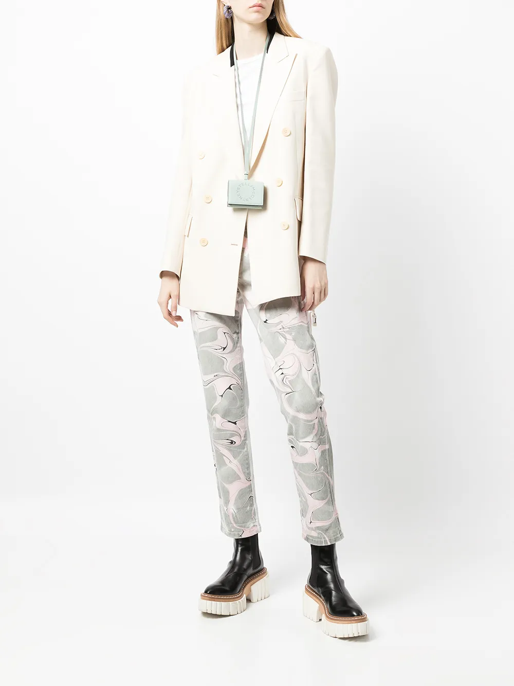 фото Stella mccartney кошелек stella logo с ремешком