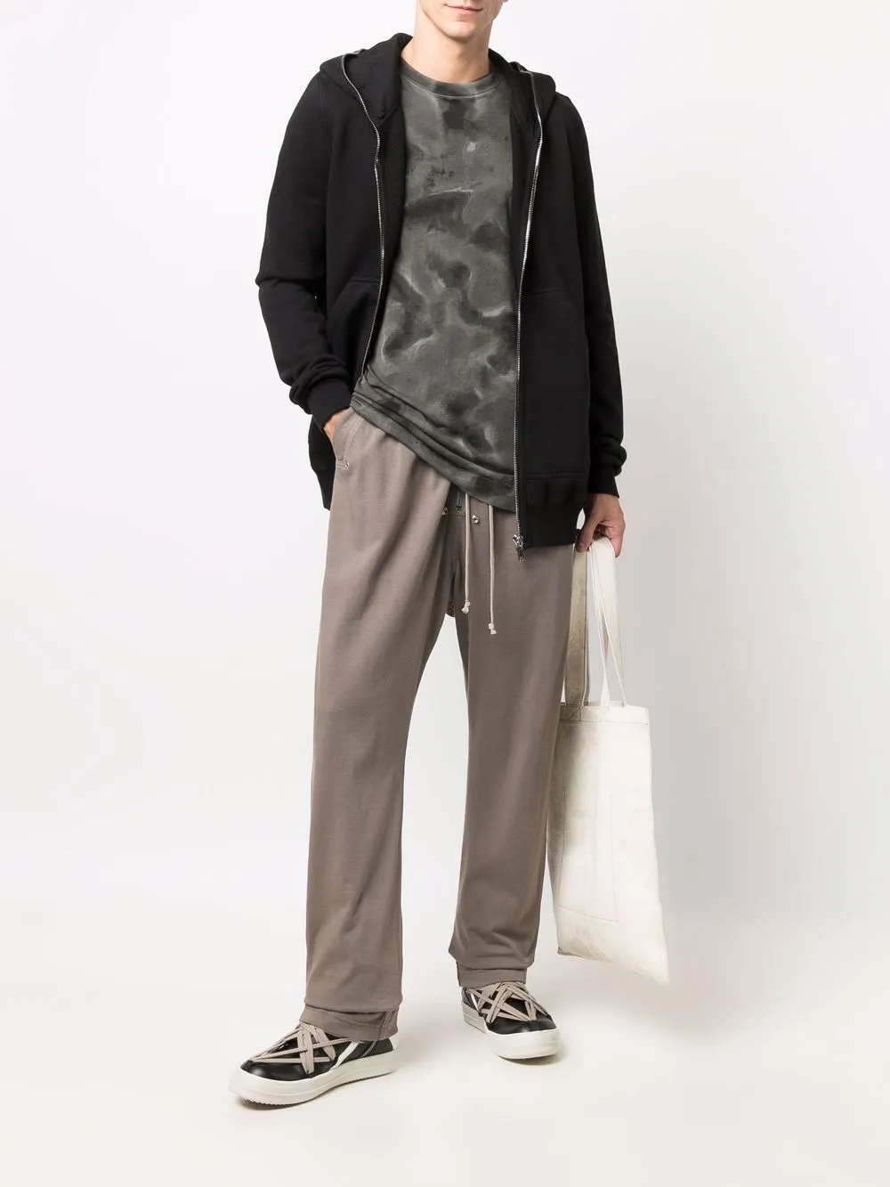 фото Rick owens drkshdw худи на молнии