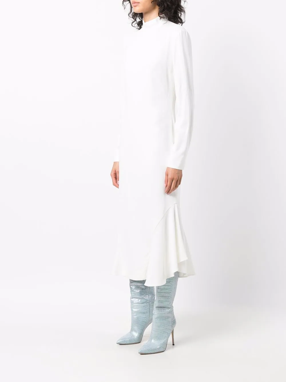 фото Tom ford платье миди с оборками