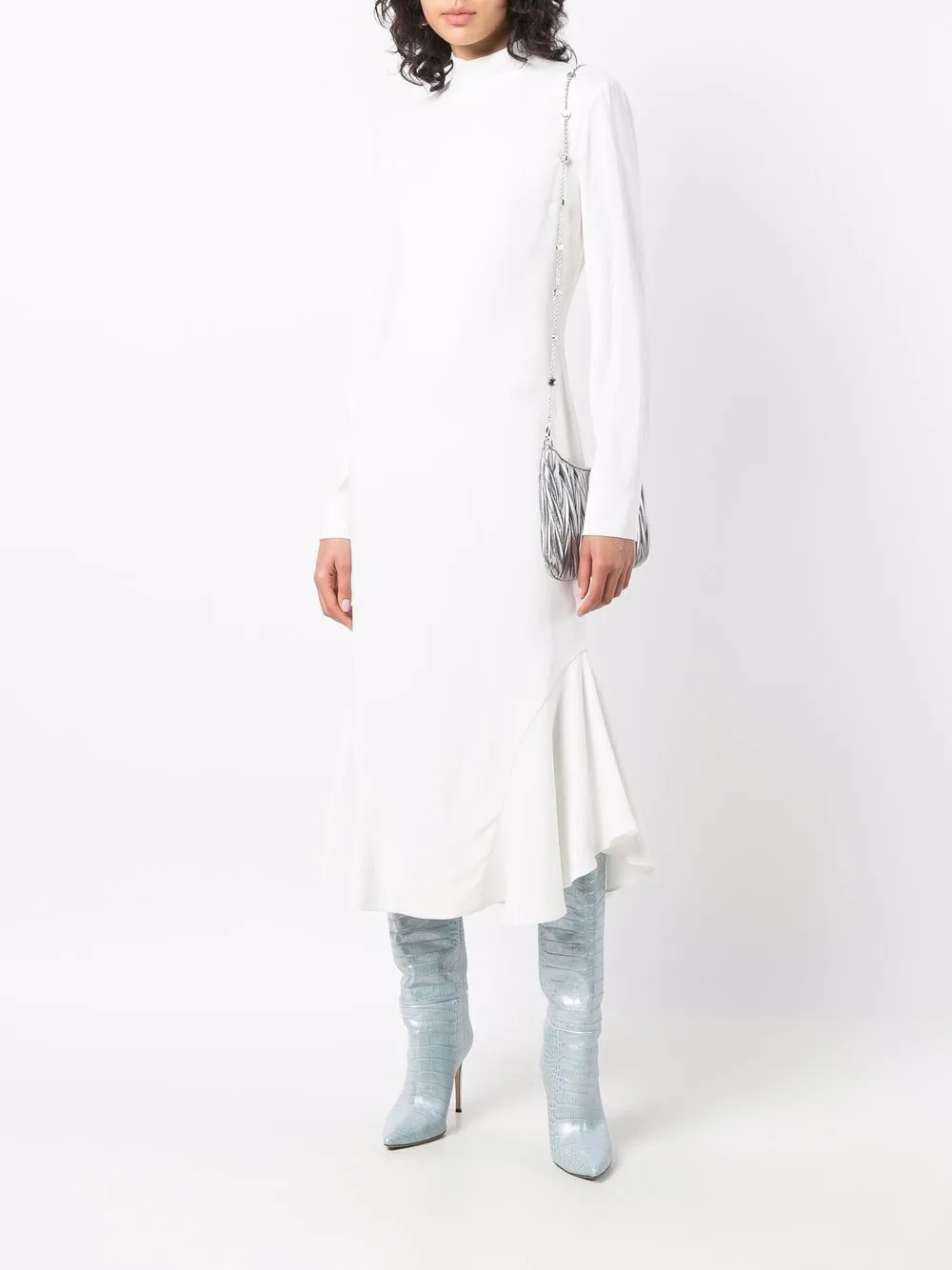 фото Tom ford платье миди с оборками