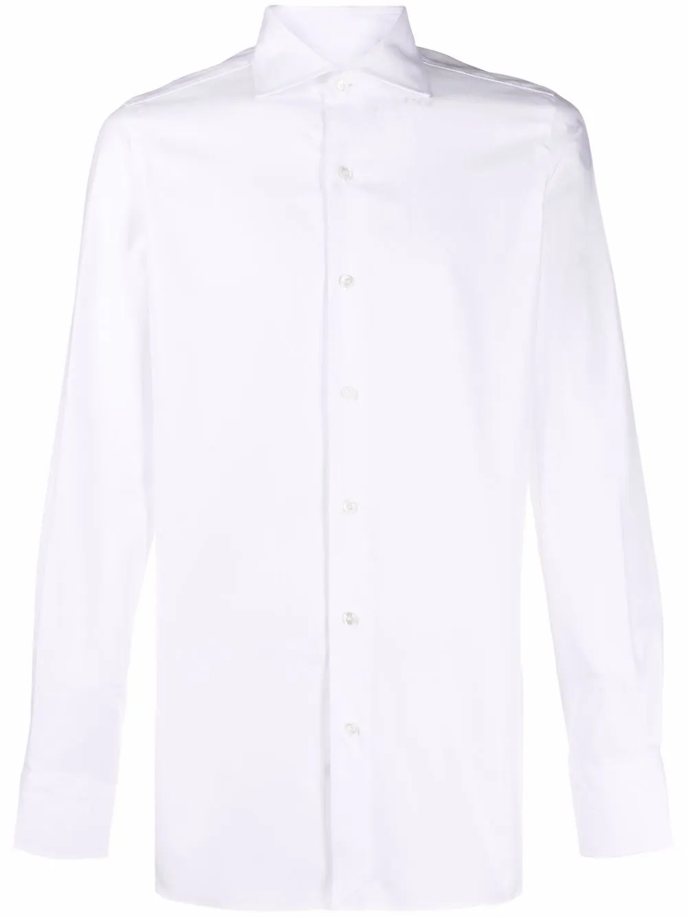 

Finamore 1925 Napoli plain button-down shirt - White