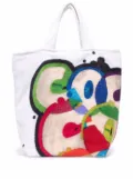 CHANEL Pre-Owned 2020s large logo beach set - White