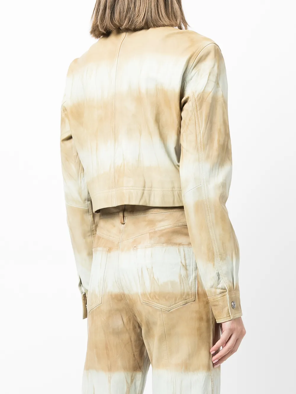 фото Remain укороченная куртка с принтом тай-дай