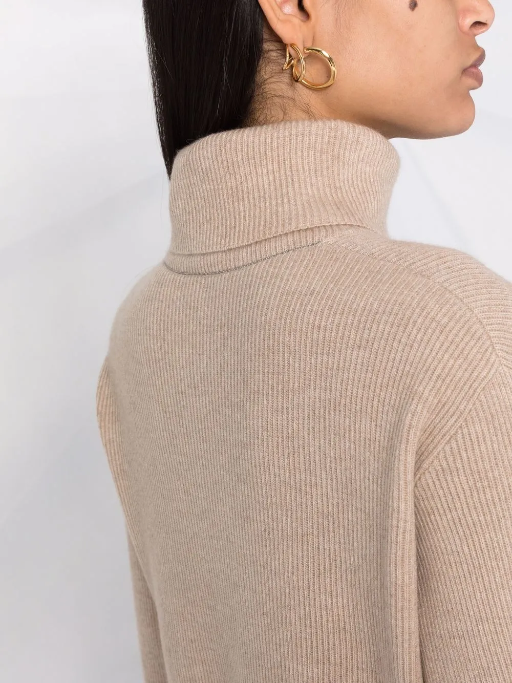 Brunello Cucinelli Kasjmier coltrui Beige