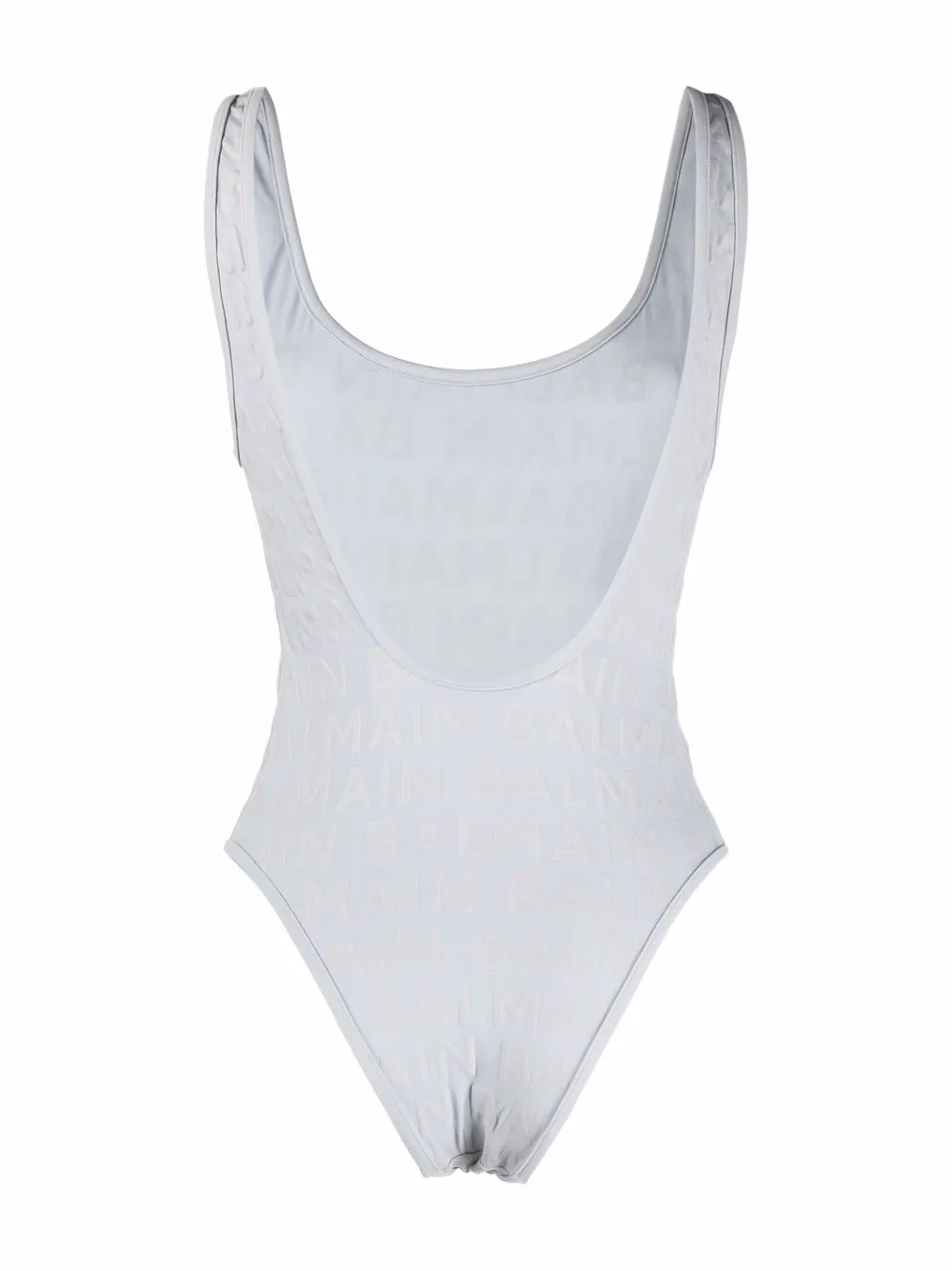 Balmain Logo Print Swimsuit - Farfetch