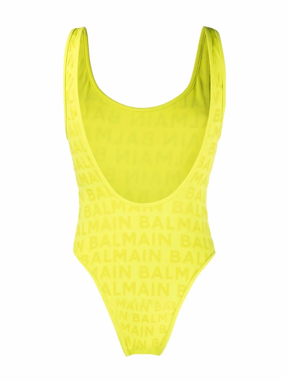 фото Balmain слитный купальник с монограммой