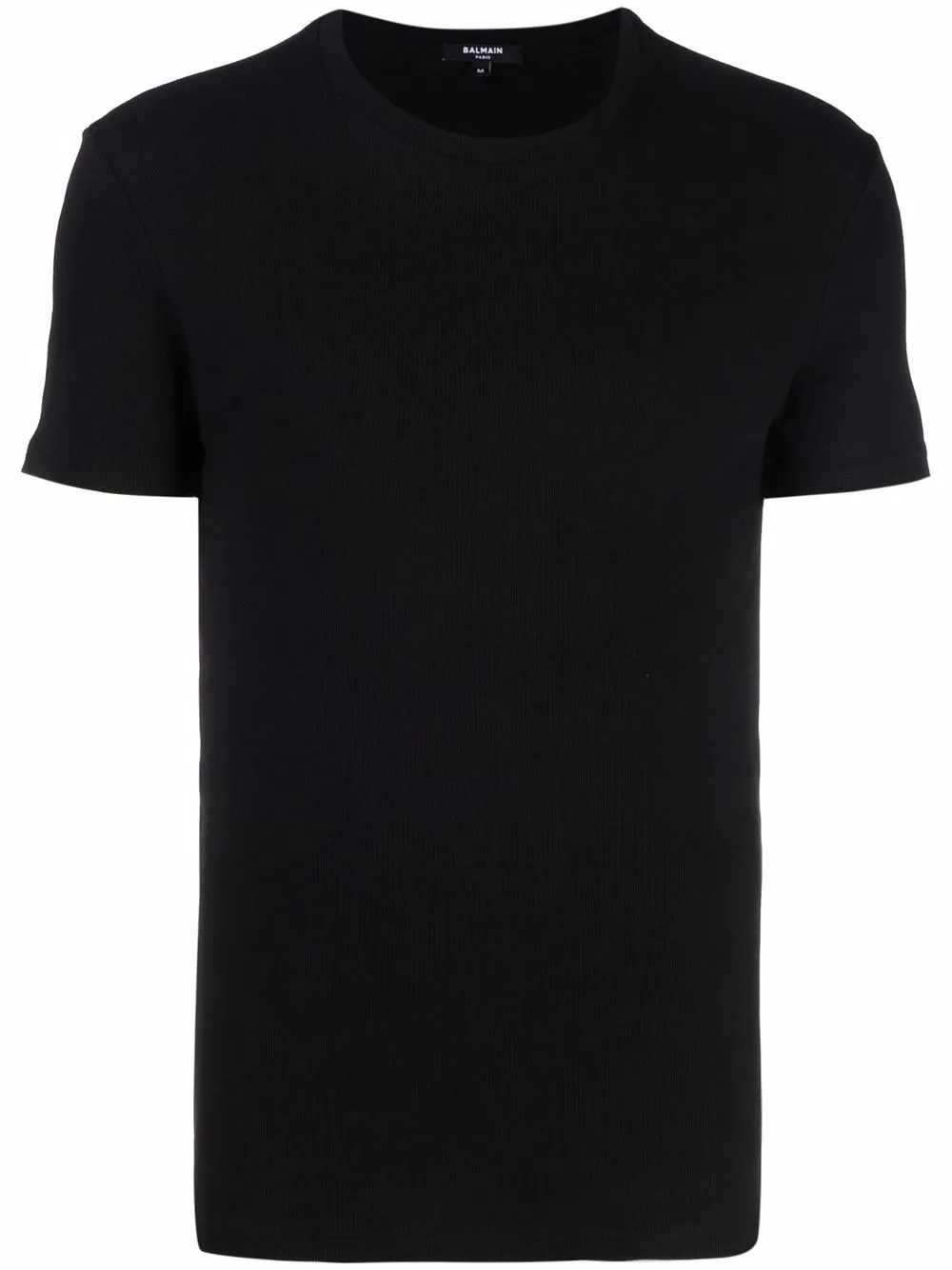 Shop Balmain Short-sleeve Lounge T-shirt In Black