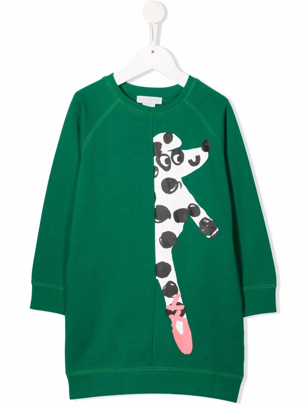 фото Stella mccartney kids платье-толстовка с принтом